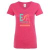 Women’s Glitter V-Neck T-Shirt Thumbnail